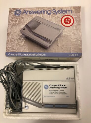 GE Answering System  Machine 2-9800