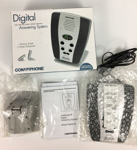 ConairPhone  Digital Answering System W/ Voice Chip & Call Screening + More