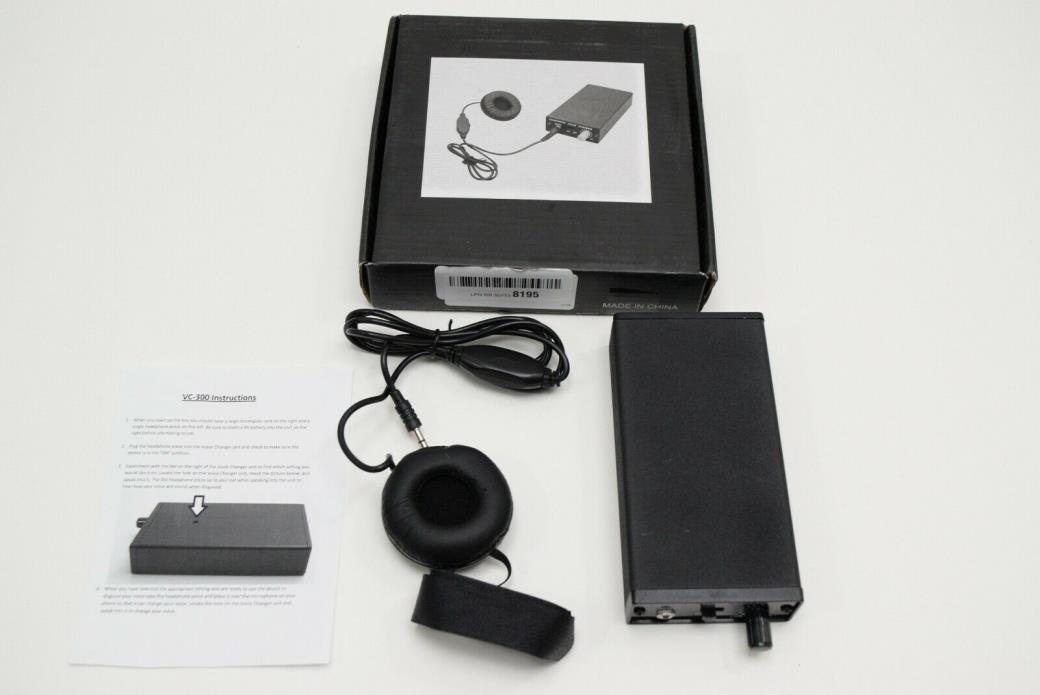 Professional Voice Changer VC-300 Portable Gadgets Voice Changer 14 Pitches 1505