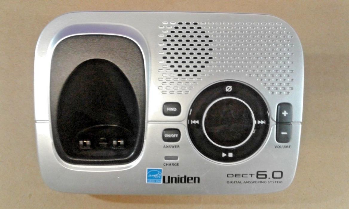 Uniden DECT1580 DECT 6.0 Cordless Digital Answering System Base Only