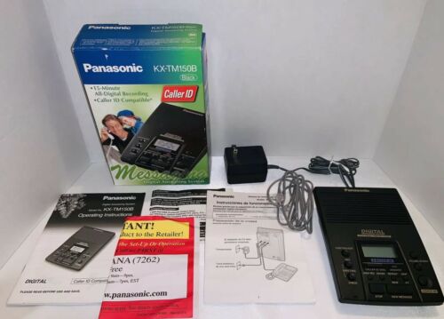 Panasonic KX-TM150B Digital Answering Machine System Complete