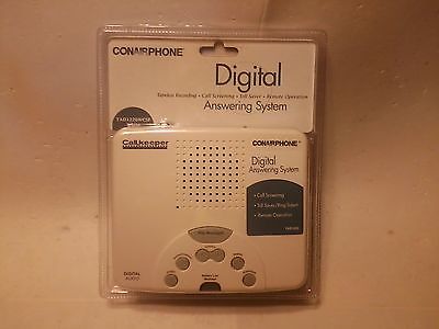 CONAIRPHONE Callkeeper Digital Answering System - White TAD1220WCSF