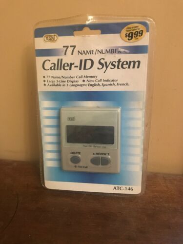 Tozai 77 Name/Number Caller ID System ATC-146 Large Display 3 Languages New
