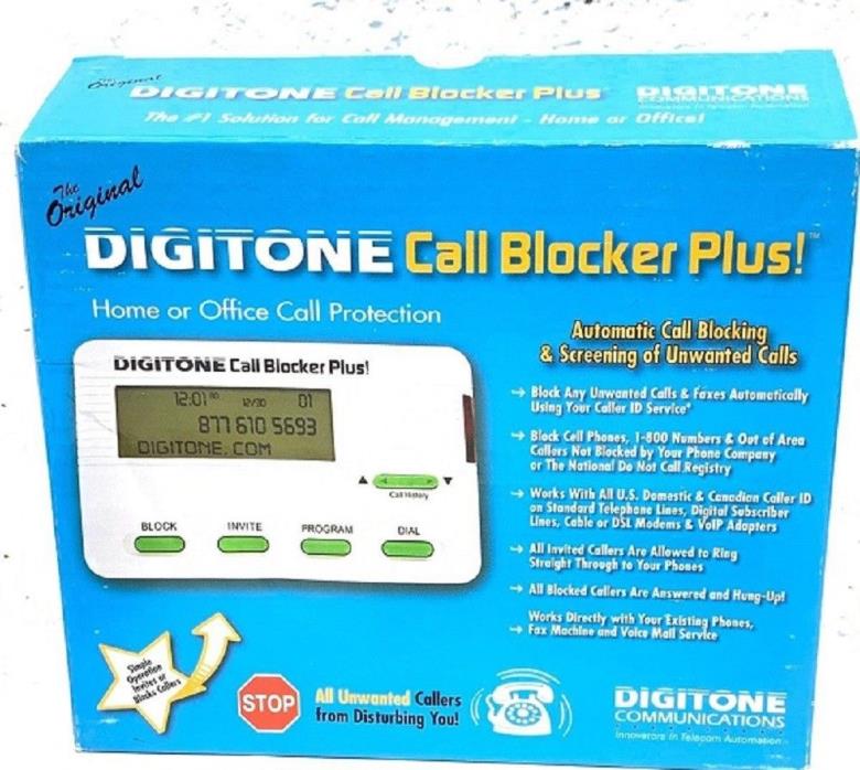 Digitone Call Blocker Blocks ALL Unwanted Calls Business or Office Blocker