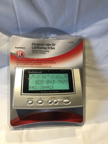 Radio Shack 43-3903 Advanced Caller ID/Call Waiting Backlit Tilting Display
