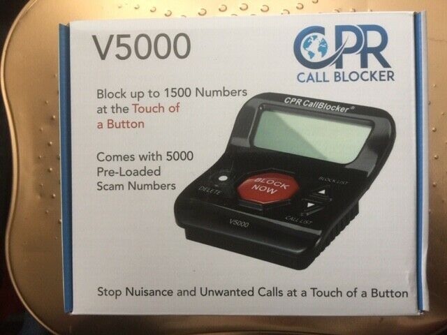 CPR Phone Call Blocker - V5000   Brand New  -  Free Shipping