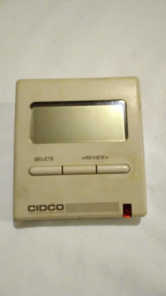 CIDCO Model ja 25 Call Memory Caller ID Display Unit