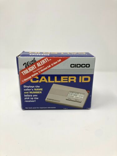 Cidco Caller ID - Model Sa-85a-10!!