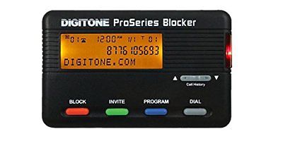 Digitone ProSeries Call Blocker - Call Block All Unwanted Robocalls, Backlit or