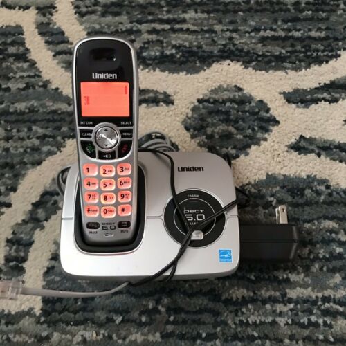 Uniden Dect 6.0 Caller ID Phone With Base Tested Works Expansion Unit