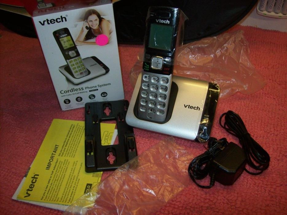 VTech CS6719 Cordless Phone with Caller ID/Call Waiting Silver, READ, Free ship!