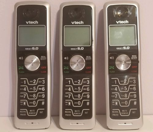 Lot of 3 Vtech 6053 1.9 GHz Cordless Expansion Handset Phone