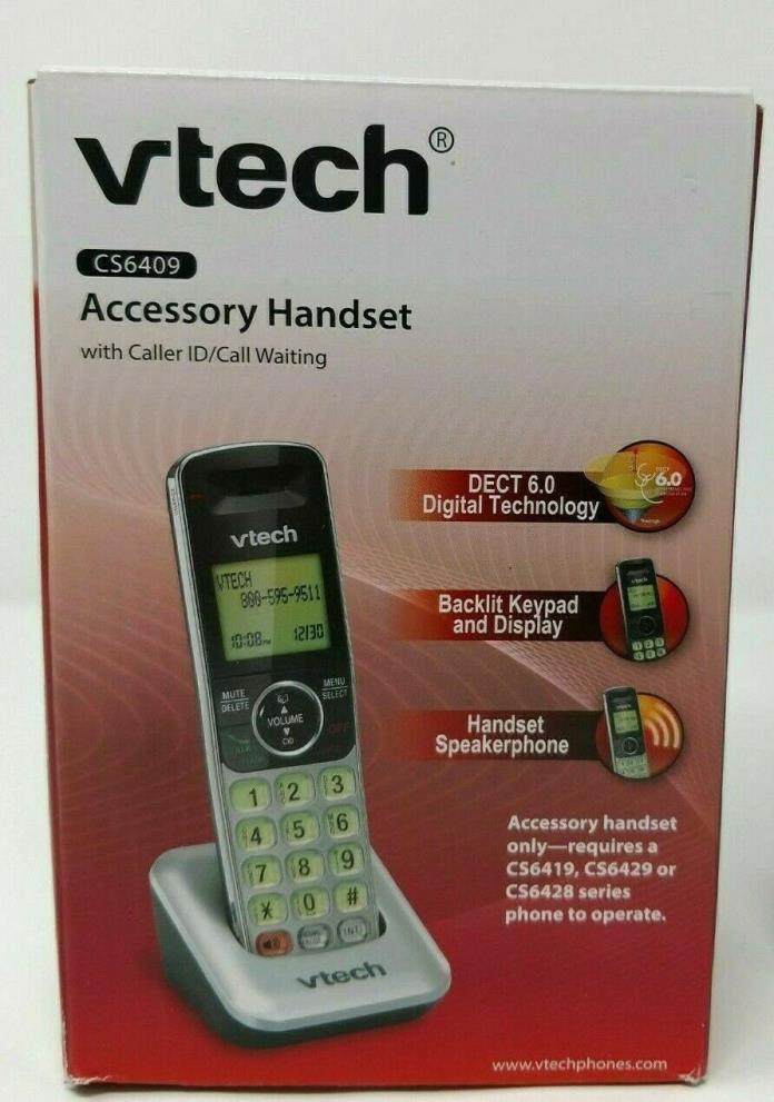 Vtech DECT 6.0 CS6409 Accessory Handset for Vtech CS6419, CS6428 or CS6429