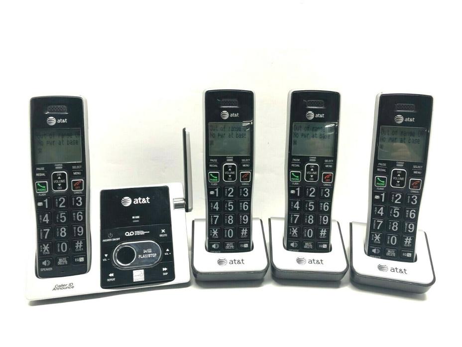 AT&T CL82413 Cordless Phone with Answering System Plus 3 Handsets