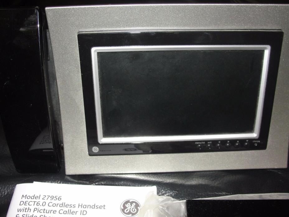 G.E. Photo Phone Dect 6 with Digital Picture frame Cordless Telephone for Parts