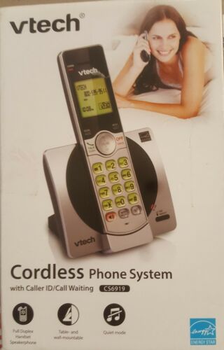 VTech Cordless Home Phone  Caller ID Call Waiting Office CS6919