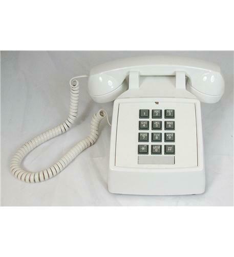 Cortelco ITT-2500-V-WH 1-Handset Landline Telephone