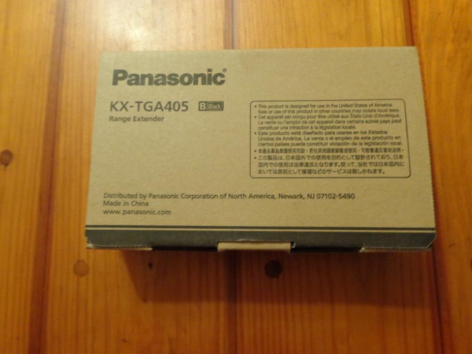 Panasonic KX-TGA405B Range Extender for DECT 6.0 Plus Cordless Phone Systems