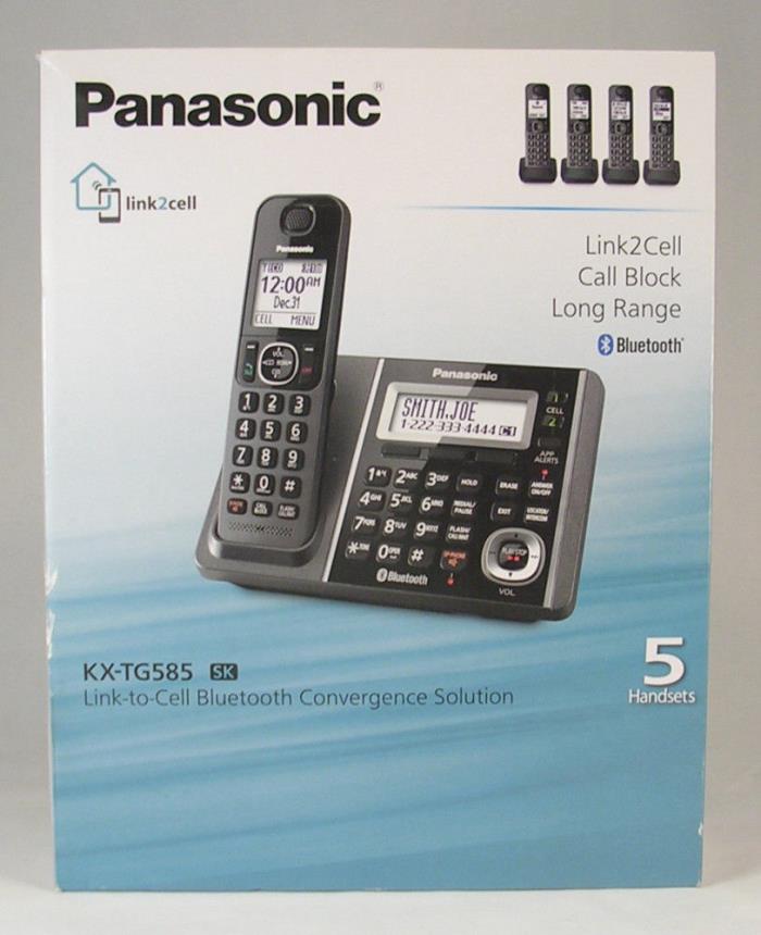 Panasonic KXTG585SK Link2Cell Cordless Phone