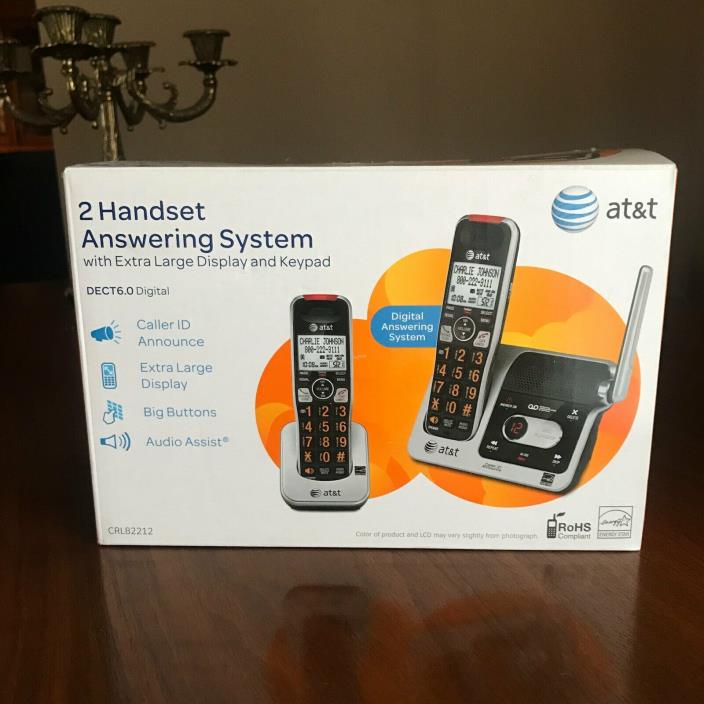 AT&T Phone Answering System W/Caller ID and Large Display/Keypad