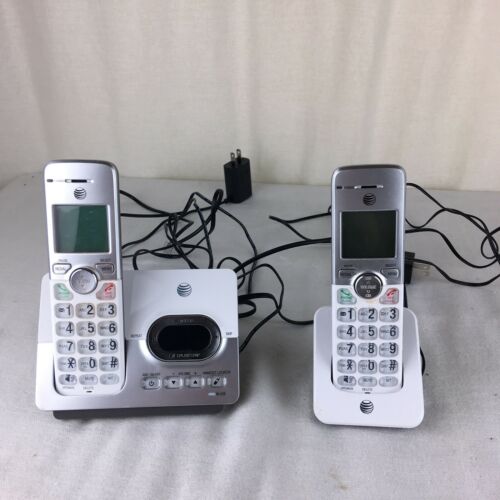 AT&T EL52203 2 Handset Cordless Answering System with Caller ID & AC cords