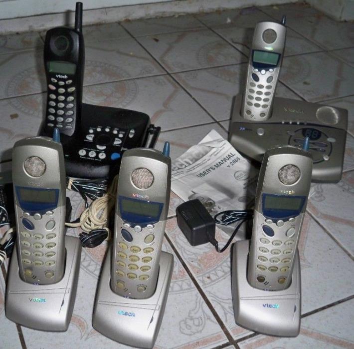 Lot of 2: Vtech Cordless Phones w/ Answering Systems