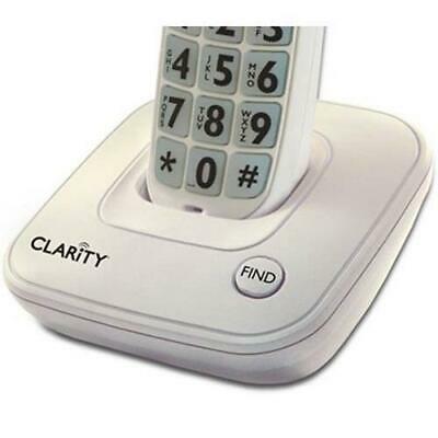 Clarity D702 Amplified Cordless Big Button Phone Telephone Caller ID Home Office