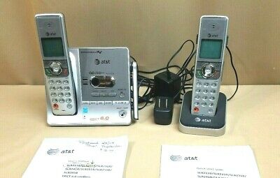 AT&T SL82218 Dual Handset Single Line Cordless Phone System