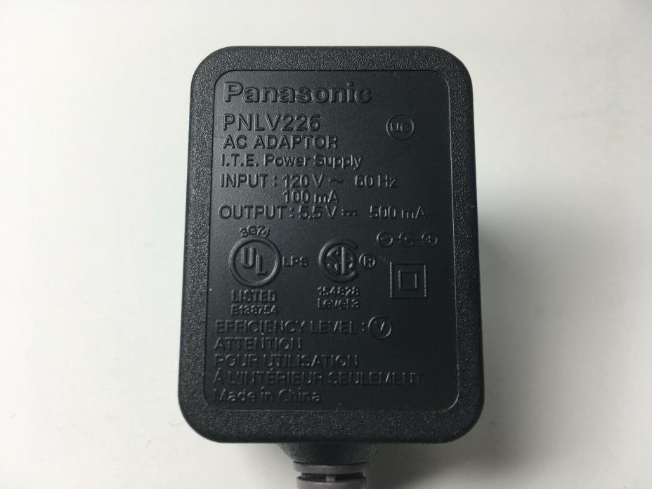 Panasonic PNLV226 Cordless Phone AC Adapter KX-TGL463, KX-TGD225, TGL433 PNLV225