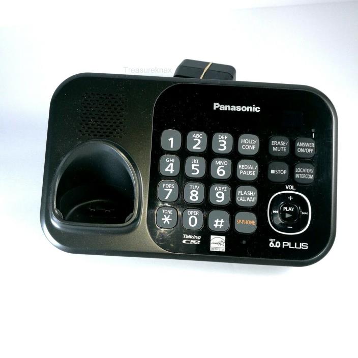 Panasonic Cordless Phone Base DECT 6.0 Plus KX-TG4741 Base Answer machine