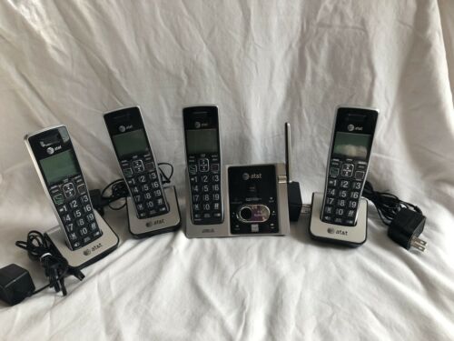AT&T CL82463 4-handset cordless phone answering system w/ caller ID/call waiting