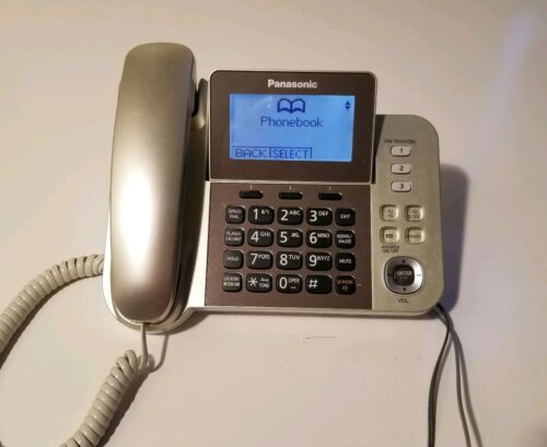 Panasonic KX-TGF380M caller ID phone base. Cell phone link, smart phone