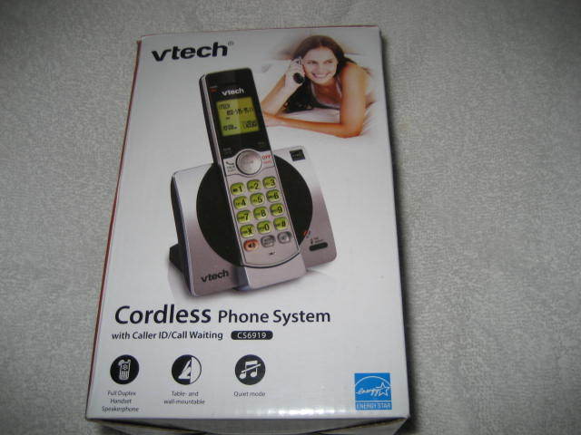 Vtech Cordless Phone System  CS6919