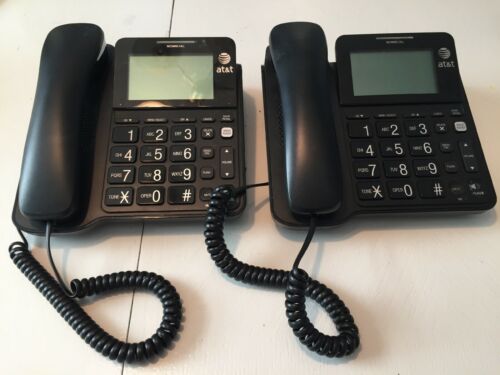 Lot Of 2 AT&T CL2940 Corded Speakerphone with Large Tilt Display