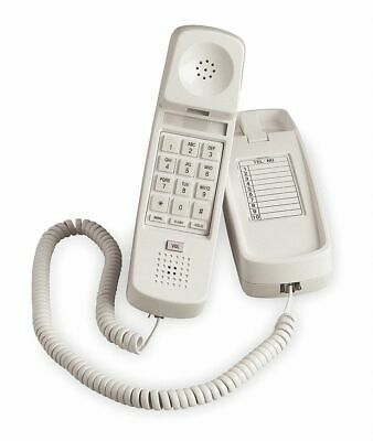 Cetis Trimline Phone,  Ash Ash  Includes Data Port, Flash, HI and LOW Ringer