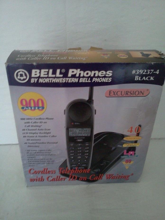 Bell Phones by Northwestern Excursion Model # 39237-4 BLACK 40 Channel Cordless