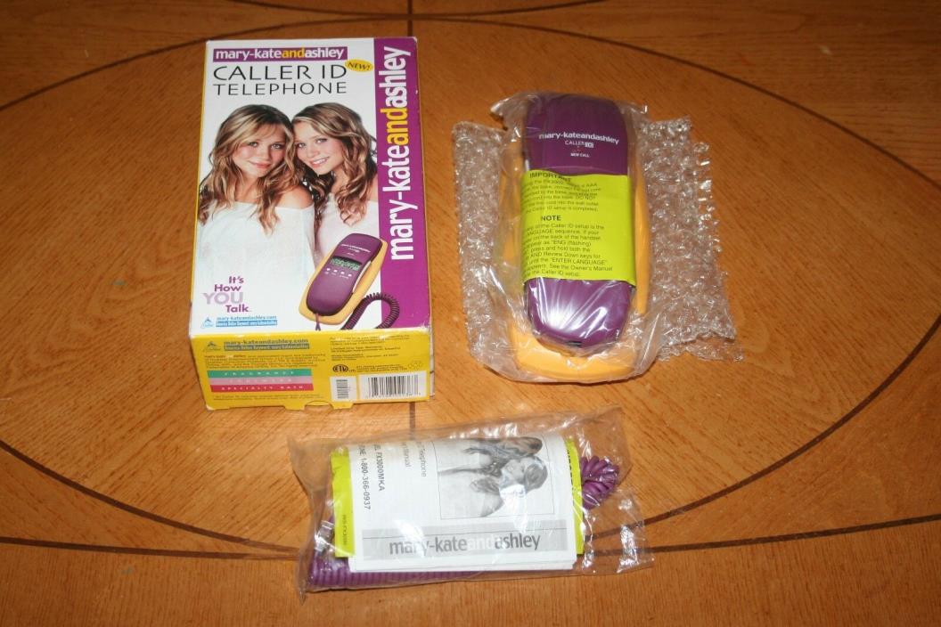 Mary-Kate & Ashley Caller ID Telephone (Model FX3000)