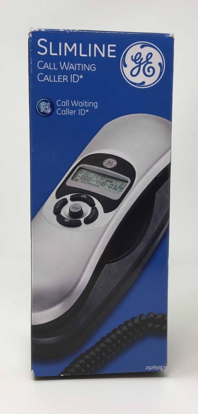 GE SLIMLINE Phone Call Waiting Caller ID NIB 29265EE1-A