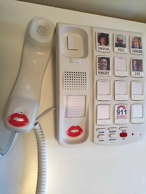 Future Call FC-0613 Picture Care Desktop Phone with 40db + Phone Nu... BRAND NEW