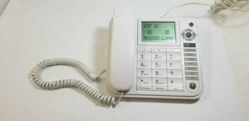 GE Thomson Corded Phone with Caller SET in Spanish Model 29586ge1-A