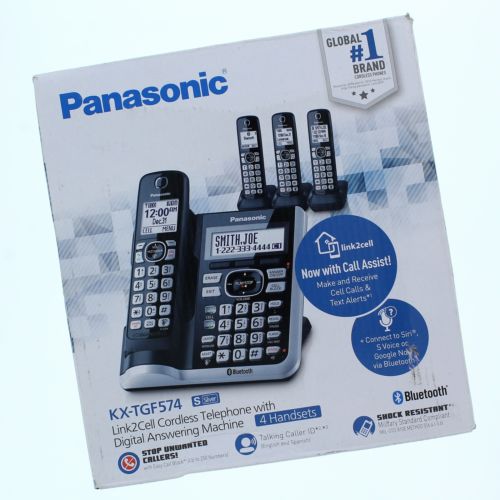Panasonic Link2Cell Cordless Telephone With Digital Answering Machine N.O.