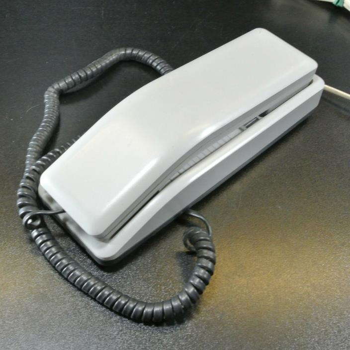 Vintage Northern Telecom Grey SOLO Silhouette Telephone Touchtone - Tested/Works