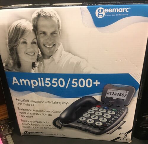 Ampli550 - Amplified Telephone with Talking Caller ID and Keys