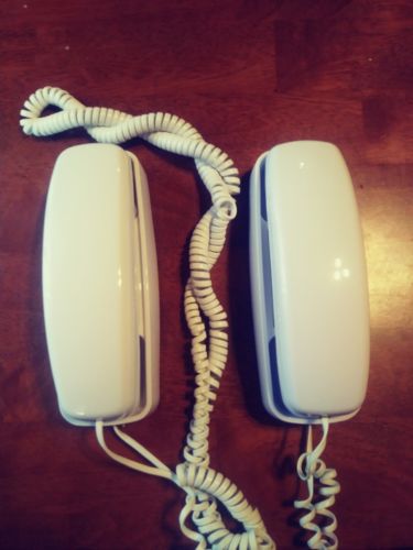 Vintage AT&T Trimline 210 Phone Trimline Push Button Telephone Lot of 2