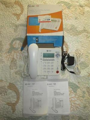 AT&T Digital Answering System Speakerphone Corded Caller ID Telephone 1856