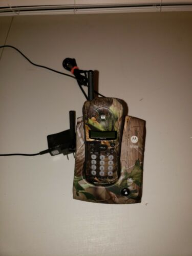 Motorola MA357 Realtree Camo Cordless Phone - 10 Different Wilderness Ringtones