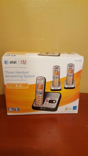 AT&T Detc 6.0  3 HANDSET DIGITAL ANSWERING SYSTEM MODEL # EL-52300
