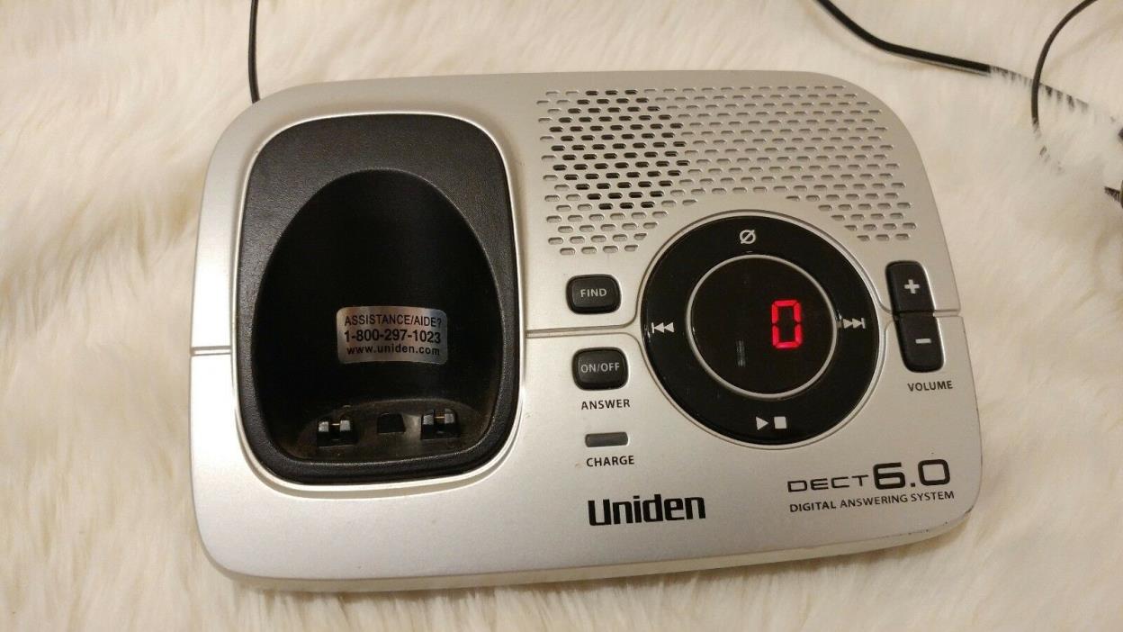 Replacement Uniden Dect 1580 Cordless answering system Base only d1580 D1580