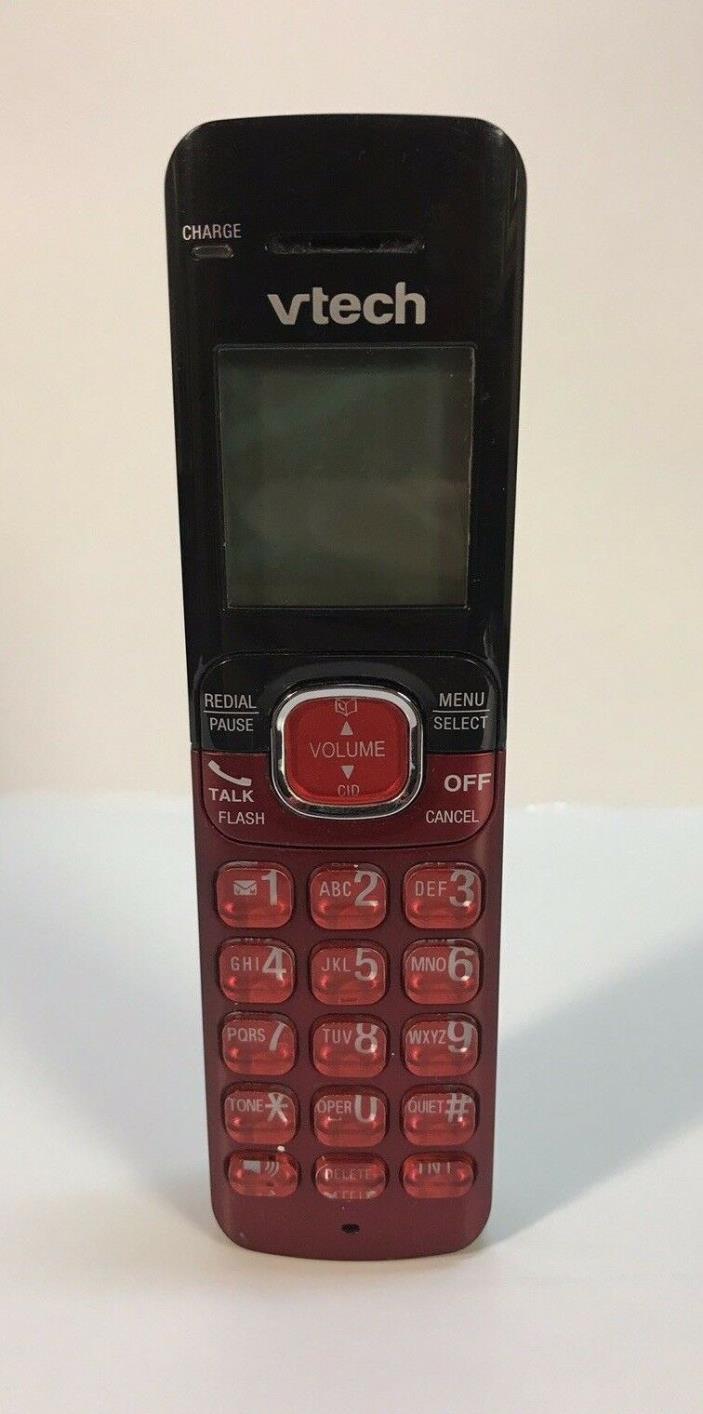 VTech CS6519  DECT 6.0 Expandable Cordless Handset ?? with Battery- Red
