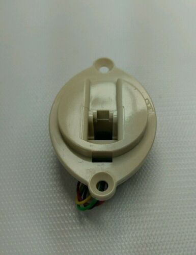 NOS AT&T / Bell System Western Electric 625F-50 Ivory Round Telephone Wall Jack